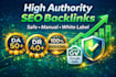 create high quality SEO backlinks with white label service