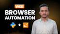 do web browser automation, python bot and web crawler