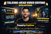 edit engaging talking head videos for youtube and social media