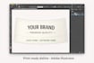 create a precise tapered conical label dieline for bottles
