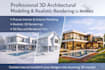 create 3d architectural models and renders in rhino