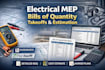 do an electrical mep bills of quantity, takeoffs and estimation costx