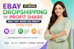 ebay dropshipping on profit share