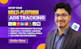 setup bing ads, snapchat, linkedin, reddit, twitter, taboola, pinterest tracking