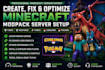 create or fix optimize modpack minecraft forge cobblemon pixelmon server setup