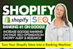 advanced shopify onpage and technical SEO optimization to rank higher on google