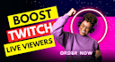 do twitch channel promotion, twitch live viewers