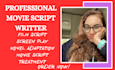be scriptwriter, write movie script, screenplay, screenwriting, tv series, pilot