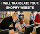 translate your shopify website