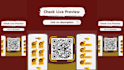 design a modern digital qr code menu for your restaurant