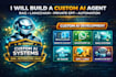 custom ai agent, rag chatbot, langchain automation, private gpt, telegram bot