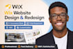 wix website design wix website redesign and design wix website wix redesign