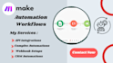 setup makecom automation fix made com automations make scanerios
