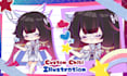 draw cute chibi anime style for avatar, stickers, or gift