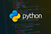 create custom python program