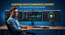 develop a custom woocommerce ecommerce website, online store