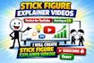 create engaging stick figure animated explainer videos