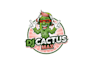 create attractive and imagination cactus logo design