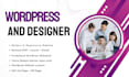 design a clean modern wordpress website