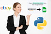 scrape products data from amazon, ebay and shopify stores