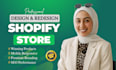 do shopify store design and redesign website for ecommerce and dropshipping
