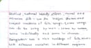 provide handwritten letter,notes and paragraphs