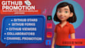 growth your organic github project with expert promotion engagement, traffics