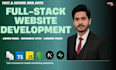 scalable full stack web app with react js, nextjs, typescript, node js