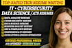 write ats IT, cybersecurity, data science, business analyst tech resume