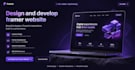 design and develop framer website
