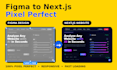 build a fast responsive nextjs website from figma or scratch