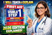 teach first aid usmle step 1 2026 with clear concept