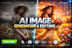 professionally generate and edit ai images photos