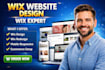 redesign wix website design update fix wix edit wix website new startup website