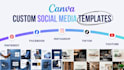 create social media marketing designs canva templates amazon KDP goodreads ebook