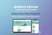 website testing, user experience, review, UI improvements