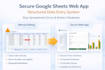 build a secure google sheets data entry web app using apps script