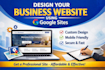design your business website using google site