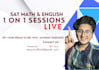 tutor sat math and sat english to determined students