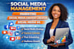 social media virtual assistant, growth assistant, instagram, x, facebook VA