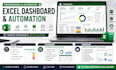 automated excel dashboards, KPI reports and data trackers