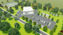 do 3d graveyard design, cementery, headstone, cemetery, burial ground design