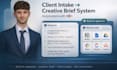 turn client intake into a creative brief and messaging pack using n8n