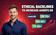increase ahrefs DR 70 moz da 40 majestic tf 50