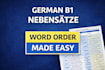 help you master german b1 nebensaetze