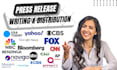 do press release writing, publish press release, SEO press release distribution