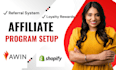 fix, scale your underperforming shopify affiliate program