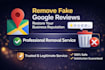 remove unwanted google maps content by dmca