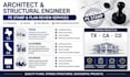 provide licensed architect and structural engineer pe stamp in tx, ca, co