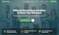 build squarespace accounting website finance service website bookkeeping website